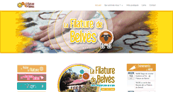 Desktop Screenshot of filaturedebelves.com